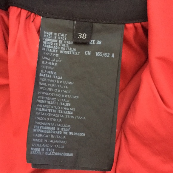 PRADA red and black skirt - Picture 5 of 6